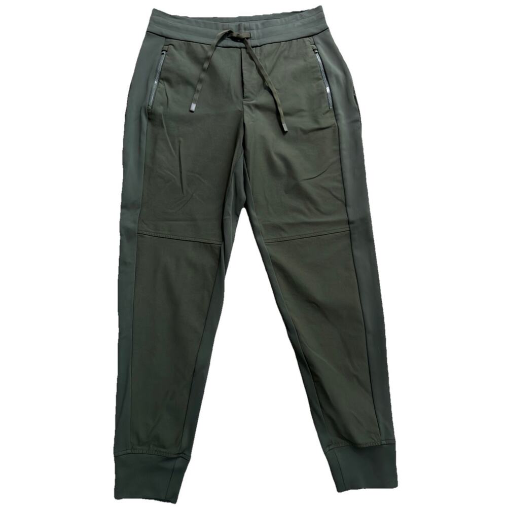 Athleta Headlands Hybrid Trek Jogger Pants Green Size 10